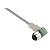 Cabo Pvc 3 Pinos Com Conector M12 Femea Reto 10 Metros XZCPV1340L10 SCHNEIDER - Imagem 1