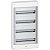 Quadro De Distribuicao Pragma Sobrepor 4 Filas 72 Modulos PRA20418 SCHNEIDER - Imagem 1