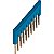 Barra De Ligacao Para 10 Pontos 4Mm2 Azul NSYTRAL410BL SCHNEIDER - Imagem 1