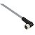 Cabo Pvc 3 Pinos Com Conector M8 Femea Cotovelo 10 Metros XZCPV0666L10 SCHNEIDER - Imagem 1