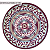 Prato de sobremesa - Mandala - Imagem 1