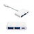 ZJT-30100 CABO ADAPTADOR LIGHTNING PARA 3 EM1 INOVA - Imagem 1