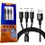 CBO-20011 CABO USB 3 EM 1 65W 6A INOVA PRIME - Imagem 1