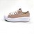 TENIS CONVERSE CHUCK TAYLOR ALL STAR MOVE SEASONAL NUDE ROSA PT BRANCO CT17820016 - Imagem 1