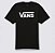 CAMISETA  ALGODAO VANS BLACK-WHITE VN0A4BRWY28 - Imagem 2