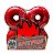 Roda SPIT FIRE Classic 99D Hypno Formula Vermelha - Imagem 1