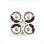 Roda 62 Zombie modelo 007 53mm102a - Imagem 1