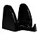 Suporte Bobina Saco Fundo Estrela Picotada - Preto - Imagem 1
