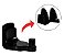 Base L Parede - Preto - Imagem 3