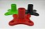 Base Reta c/ haste PVC 30cm - Vermelho - Imagem 1