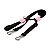 Guia Dupla Classic Black Rosa Dog Trip Brasil - Imagem 1