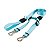 Guia Dupla Classic Aquamarine Dog Trip Brasil - Imagem 1