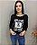 Blusa Manga Comprida Estampa 3D Lãnsinha - Imagem 1