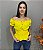 Blusa Ciganinha ombro a ombro lastex franzido - Imagem 1