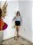 Saia Shorts Montaria Skinny Tecido Ponto Roma preto - Imagem 5