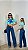 Calça Jeans Wideleg Cintura Alta - Imagem 1
