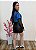 Saia Shorts Couro fake Preto - Imagem 2