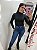 Calça Jeans Bolso zíper - Imagem 1