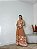 Vestido Floral Longo Bege - Imagem 2