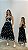 Vestido Laço Mid Detalhes Preto - Imagem 1