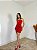 Vestido Emily Drapeado Vermelho - Imagem 2