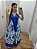 Vestido Indiano Azul - Imagem 3
