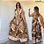 Vestido Indiano Lais Marrom - Imagem 1