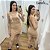 Vestido Gabi Bege - Imagem 1