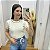 Blusa Ribana Fabi Off-White - Imagem 1