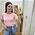 Blusa Ribana Fabi Rosa - Imagem 1