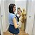 Blusa Manga Dobrada Claudia Azul - Imagem 2