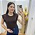 Blusa Muscle Sara Marrom Café - Imagem 1