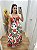 Vestido Tropical Arara Laranja - Imagem 2