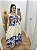 Vestido Tropical Pássaro Azul Bic - Imagem 2