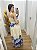 Vestido Tropical Pássaro Azul Bic - Imagem 4