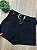 Shorts Alfaiataria Cinto Fivela Dourado - Imagem 1
