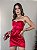 Vestido Acetinado tomara Que caia - Imagem 1