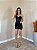 Vestido Acetinado tomara Que caia Preto - Imagem 1