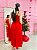 Vestido Midi Vermelho Viscolinho - Imagem 3