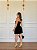 Vestido Lastex Bata Preto - Imagem 2