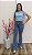 Calça Jeans Flare Clara - Imagem 1