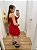 Vestido Lastex Bata Vermelho - Imagem 3