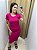 Vestido Ribana Manga Pink - Imagem 1