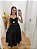 Vestido Midi Cereja Preto - Imagem 1
