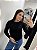 Blusa Tricô Modal Feminina Manga Longa Duda - Imagem 3