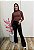 Calça Jeans Flare Preta com laycra - Imagem 1