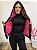 Conjunto de Moletom Premium com Forro Peluciado e Listra Pink - Imagem 2