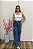Calça Wide leg Cargo Estonada - Imagem 1