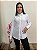Camisa Social Feminina em Crepe Duna – Branca - Imagem 1