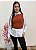 Blusa Colete de Tricô Cropped com Decote Reto - Imagem 2